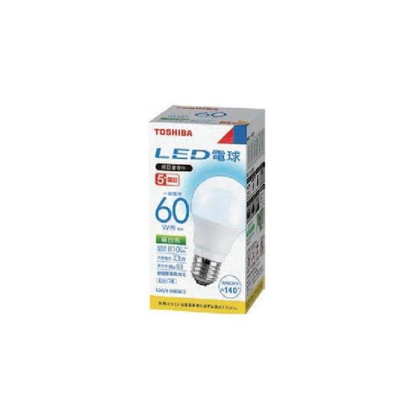TOSHIBA LED電球 LDA7N-G/60W/2 810lm 10個 即納】 LDA7N-G/60W/2 TOSHIBA/東芝 LEDランプ 一般電球形60W相当 径