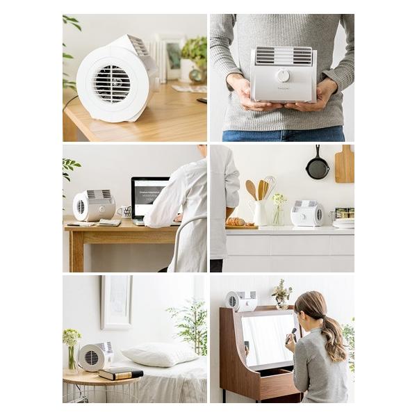 扇風機 卓上 小型 卓上扇風機 おしゃれ 静か 静音 コンパクト ミニ 持ち運び デスクファン ミニファン サーキュレーター 送風機 ミニ扇風機 省エネ 白 ホワイト Buyee 日本代购平台 产品购物网站大全 Buyee一站式代购 Bot Online