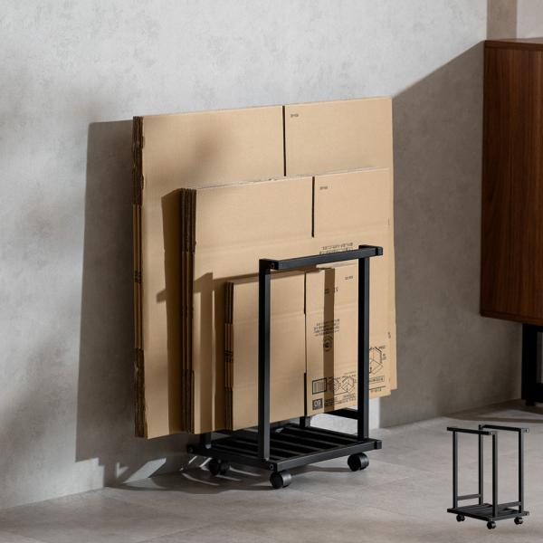 ■お届け目安（ご予約販売除く）※1営業日後出荷【サイズ】約幅30×奥行き23.5×高さ43cm【製品重量】約1.9kg【材質】スチール（粉体塗装仕上げ）【収納枚数】段ボール最大15枚【耐荷重】約5kg【梱包サイズ】約幅40.5×奥行き25....