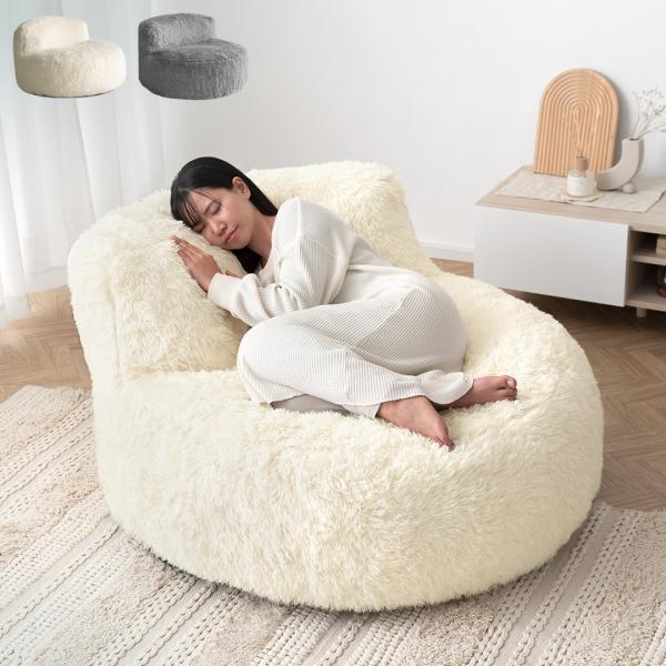 ■お届け目安（ご予約販売除く）※1営業日後出荷【サイズ】約幅110×奥行き115×高さ72cm【製品重量】約16kg【素材】生地/ポリエステル、詰物/ウレタンフォーム【梱包サイズ】約幅56×奥行き55×高さ42cm（約18.7kg）【備考】...