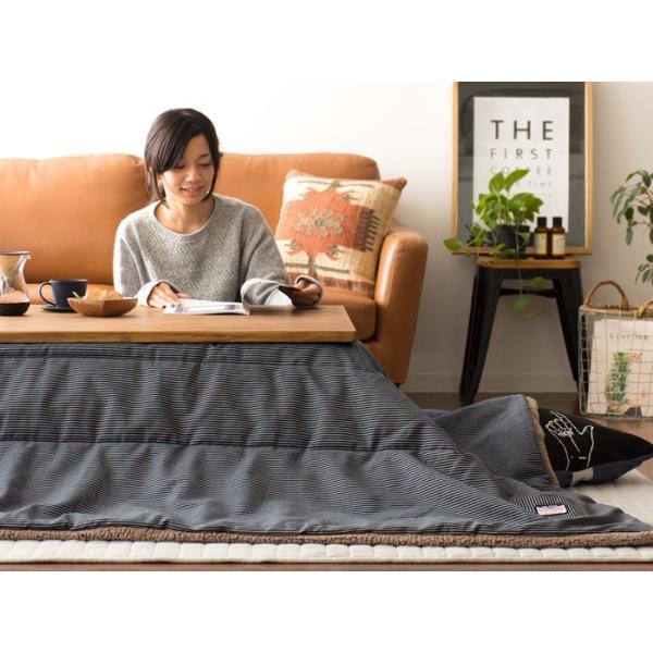 こたつ布団 長方形 おしゃれ コタツ布団 こたつふとん 北欧 こたつ掛け布団 薄がけ 省スペース 190 230cm デニム ヒッコリー ストライプ あったか Buyee Buyee Japanese Proxy Service Buy From Japan Bot Online