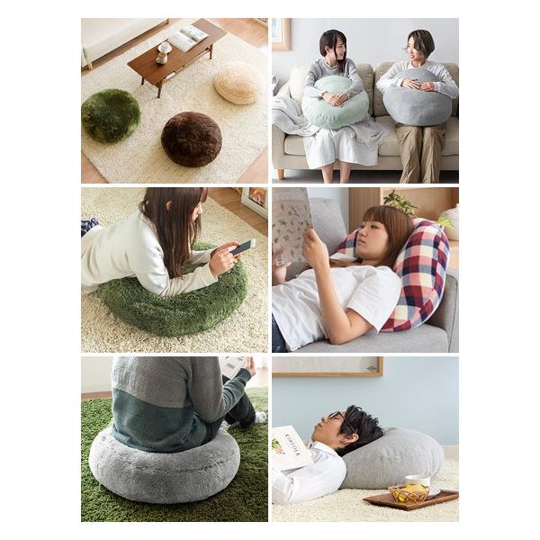 クッション おしゃれ フロアクッション 座布団 大きい ラウンドクッション 円形 丸型 北欧 シンプル かわいい マイクロファイバー スウェット サンゴマイヤー /【Buyee】 クッション おしゃれ フロアクッション 座布団 大きい ラウンドクッション 円形 丸型 北欧 シンプル かわいい マイクロファイバー スウェット サンゴマイヤー /【Buyee】