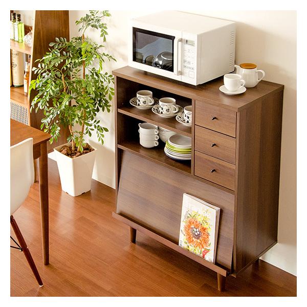 【断捨離様】12/23迄　エアリゾームインテリア　キッチン収納、カップボード 楽天市場】【3％OFFクーポン配布中】 食器棚 キッチンラック