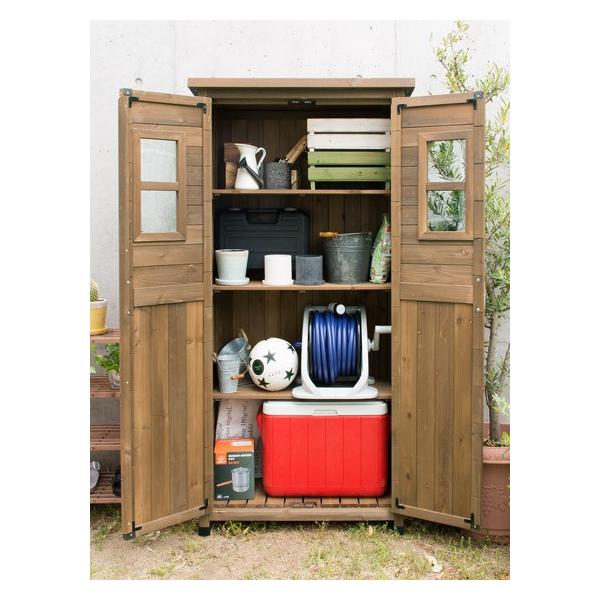 物置 屋外 収納庫 木製 奥行40 収納棚 おしゃれ スリム 大容量 ベランダストッカー 玄関 庭 屋外収納 倉庫 ベランダ収納庫 扉付き ガーデンファニチャー Buyee Buyee 日本の通販商品 オークションの代理入札 代理購入