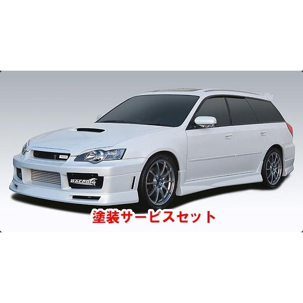 ドルフィンエアロ】◇色番号塗装サービス付◇ レガシィ BP5 A-F型