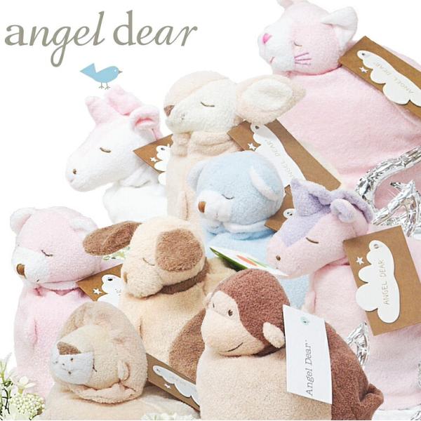 angel dear おむつケーキ【エンジェルディア】ブランキー 出産祝い、男の子 女の子 お誕生日 お祝い、【送料無料】オムツケーキ　パンパース・ベビーギフト！ダイパーケーキ 赤ちゃん 天使の羽根バルーン　インスタ映え　おしゃれ