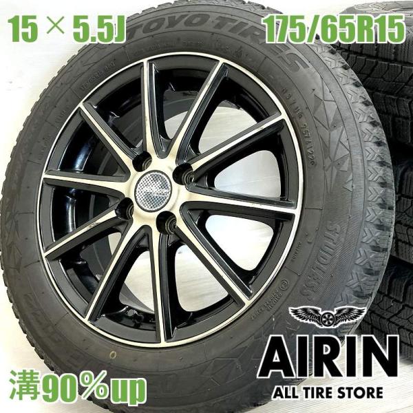 TOYO TIRES（トーヨータイヤ） 中古 タイヤホイールセット 175/65r15