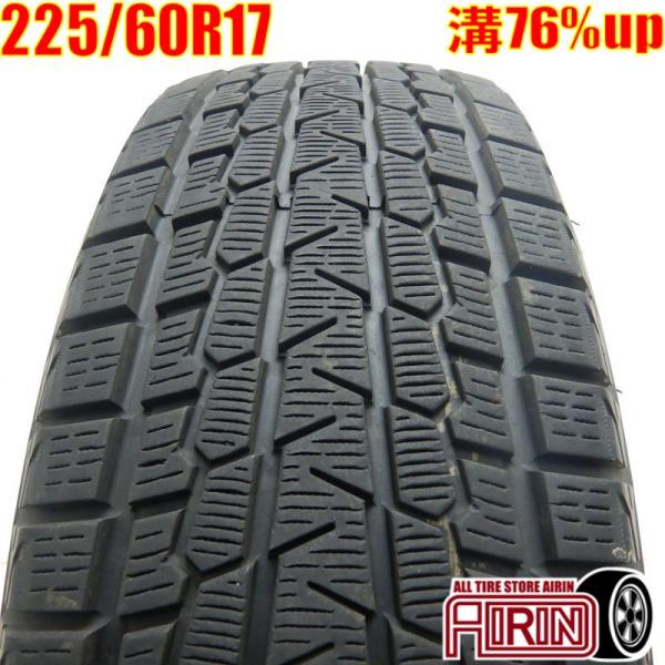 中古タイヤ 225/60r17 スタッドレスタイヤ アイスガード 1本 単品 アルファード クルーガー ヴェルファイア 中古 17インチ