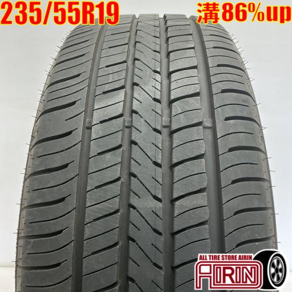 DUNLOP（ダンロップ） 中古タイヤ 235/55r19 タイヤ グラントレック