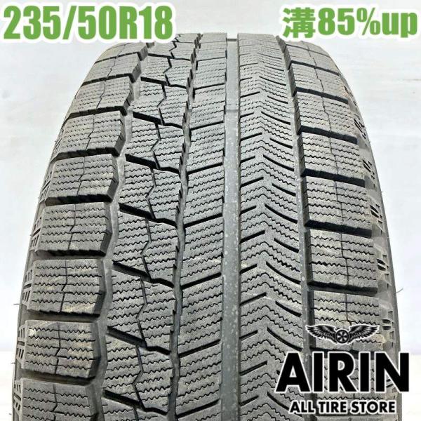 中古タイヤ 235/50r18 スタッドレスタイヤ ナンカン WINTERSAF WS-1 1本 単品 レクサスLS ヴェルファイア ベンツGLAクラス 中古 