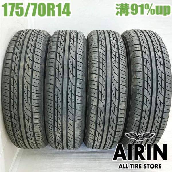 プラクティバ 175/70R14. 22~23年製. 深山. タイヤ4本セット イエローハット（YellowHat） 中古タイヤ 175/70r14 タイヤ プラクティ