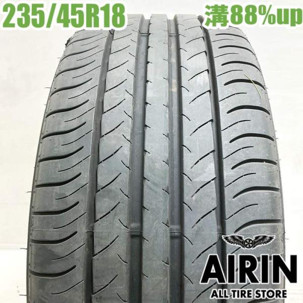 中古タイヤ 235/45r18 タイヤ ダンロップ エスピースポーツマックス050 1本 単品 クラウン マークX ビートル パサート 中古 18インチ