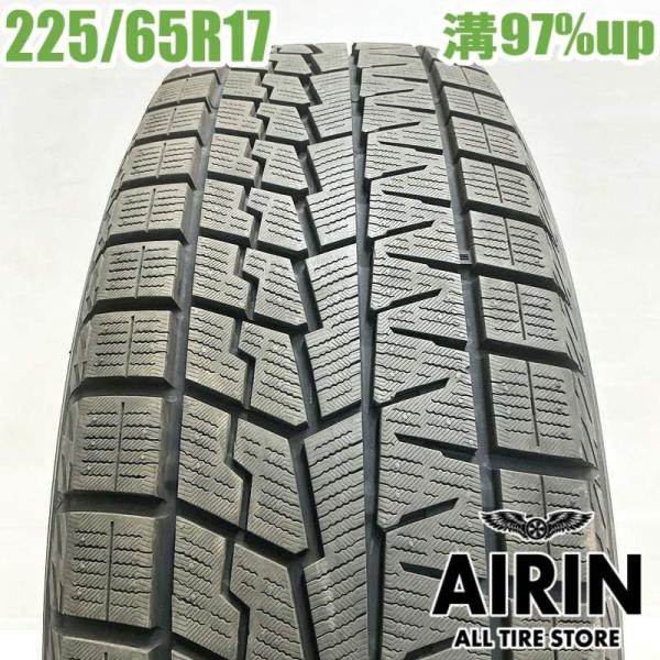 中古タイヤ 225/65r17 スタッドレスタイヤ ヨコハマ アイスガード7 IG70 1本 単品 レクサスNX RAV4 ハリアー エクストレイル 中古 17