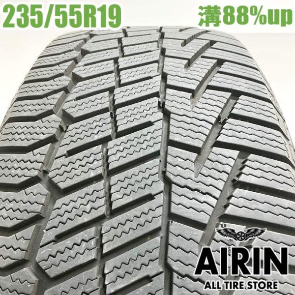 中古タイヤ 235/55r19 スタッドレスタイヤ コンチネンタル ノースコンタクト NC6 1本 単品 レクサスRX RXハイブリッド RAV4 中古 19イ