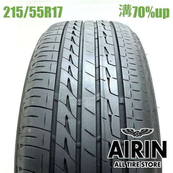 中古タイヤ 215/55r17 タイヤ ブリヂストン レグノ GR-クロス２ 1本 単品 レクサスHS MIRAI クラウンアスリート オデッセイ 中古 17イ