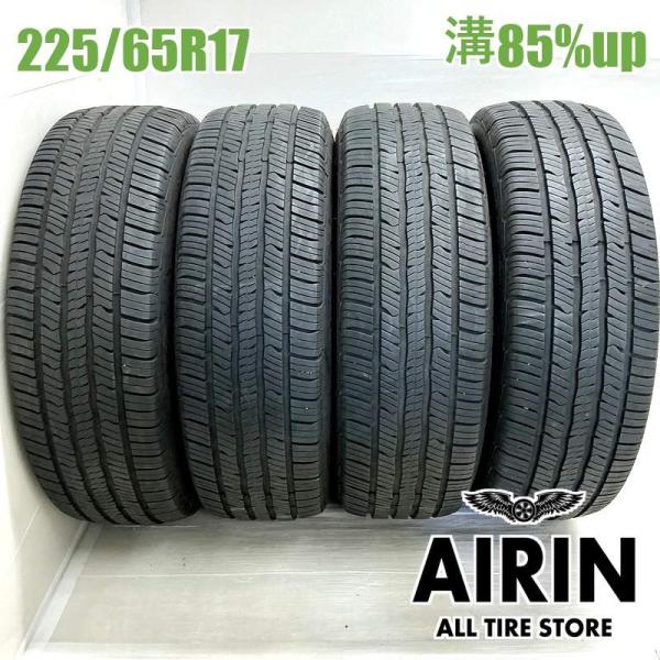 中古タイヤ 225/65r17 オールシーズンタイヤ BFグッドリッチ アドバンテージ コントロール 4本セット レクサスNX RAV4 中古 17インチ