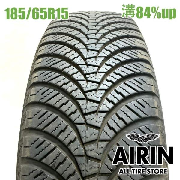 中古タイヤ 185/65r15 オールシーズンタイヤ ダンロップ オールシーズンマックス AS1 1本 単品 ヤリス アクア ノート 中古 15インチ