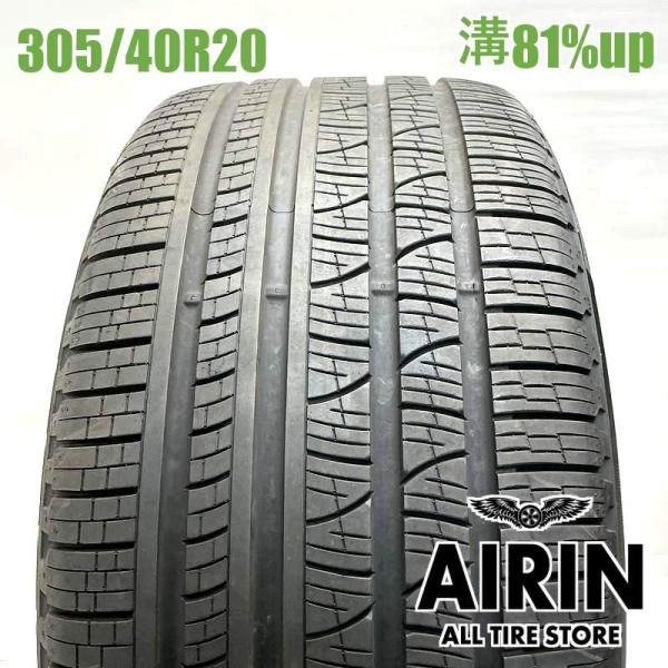中古タイヤ 305/40r20 オールシーズンタイヤ ピレリ スコーピオンヴェルデ オールシーズン 1本 単品 ポルシェカイエン X5 BMW X6 中古