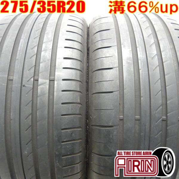 中古タイヤ 275/35r20 サマータイヤ GOODYEAR EAGLE F1 ASYMMETRI...