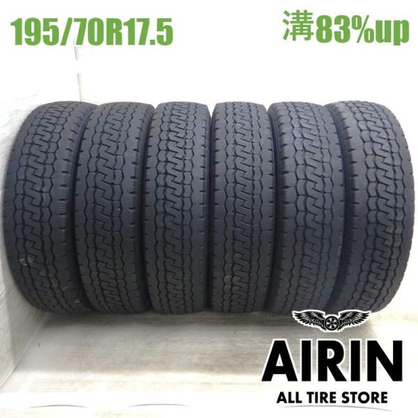BRIDGESTONE（ブリヂストン） 中古タイヤ 195/70R17.5 112/110L エム 
