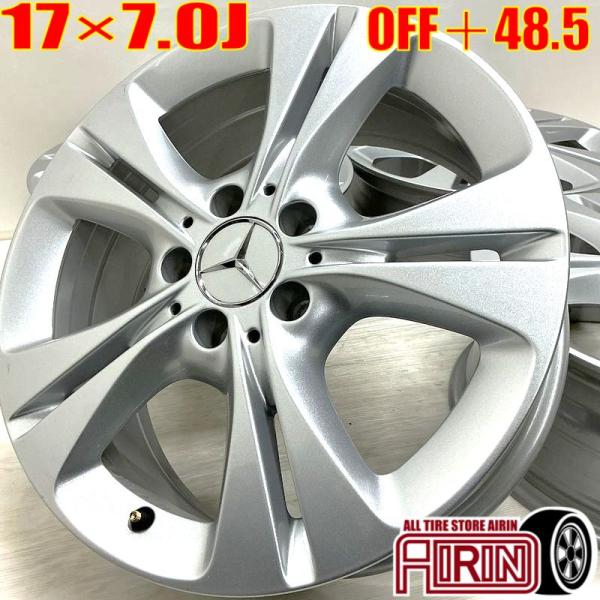中古 17インチ メルセデスベンツ Cクラス 純正 4本セット Cクラス Cクラスステーションワゴン Cクラスクーペ などに ホイール