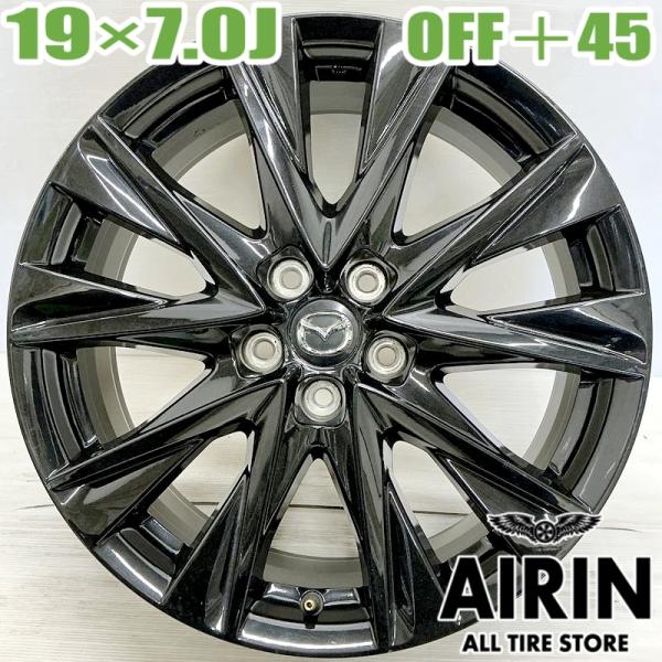 中古 アルミホイール 19インチ マツダ CX-8 純正 1本単品 CX-5