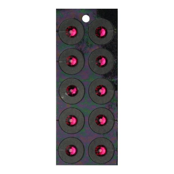 商品名：レジーナネロ 耳ツボジュエリー スワロフスキー社認定 24金フラットタイプ (ルビー)内容量：10粒備考：・医療用シート使用・SWAROVSKI社認定の石を使用・ジュエリーサイズ：SS12・24金フラット使用なので、多少位置がずれて...