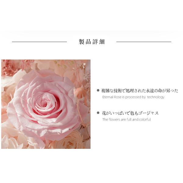 流行に バレンタインデーのプレゼント永生花製品バラの観覧車アクリルギフトボックス 55 以上節約 Kuljic Com