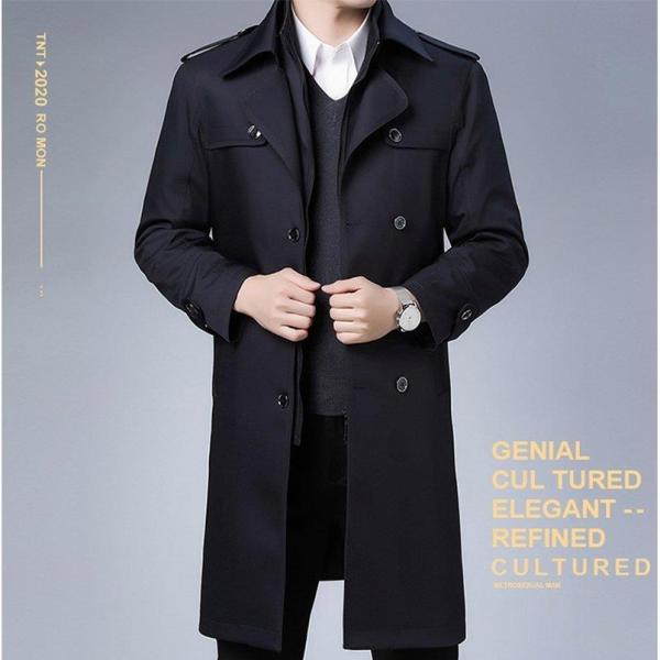 ショッピングファッション チェスターコート コート メンズ ウール 秋冬 厚手 無地 暖かい 防寒 ロング ジャケット 紳士服 日本販売好調 Ssl Daikyogo Or Jp