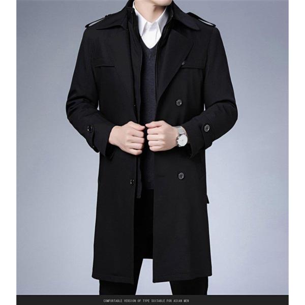 ショッピングファッション チェスターコート コート メンズ ウール 秋冬 厚手 無地 暖かい 防寒 ロング ジャケット 紳士服 日本販売好調 Ssl Daikyogo Or Jp