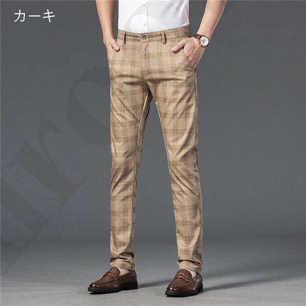 スラックス メンズ ビジネススラックス ストレッチパンツ 紳士パンツ チェックパンツ チェック柄 オシャレ 美シルエット 美脚 小尻 春夏秋 Airoom Am Airoom 通販 Yahoo ショッピング
