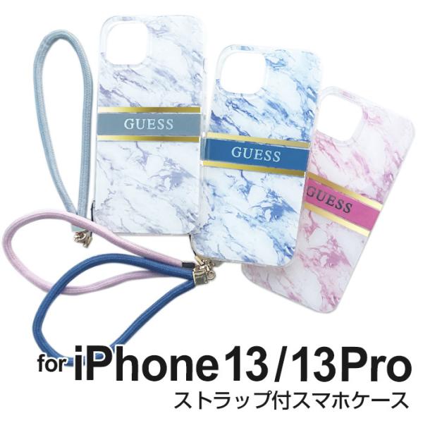 iPhone 13 P[X 嗝Ε GUESS iPhone13Pro Xgbvt }[u ACtH v Xgbvz[ iPhoneP[X n[h \tg QX CZXi