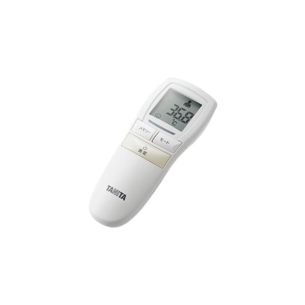 【300円オフクーポン】タニタ 体温計 非接触型 非接触体温計 白 TANITA BT-543-IV 医療計測器 非接触 かんたん 早い 赤ちゃん 子供 大画面 バックライト付