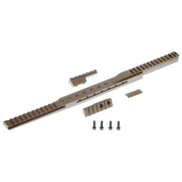 MARS レイルシステム アルミCNC TAN (VSR/タナカ/KingArms M700用