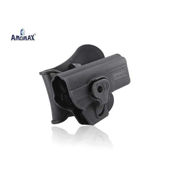 QR-Tactical �z���X�^�[ (Airsoft Glock WE/�}���C/KJ) BLACK  AMOMAX��
