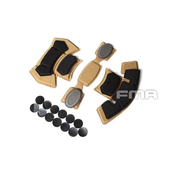 EX Ballistic ヘルメット インナーパッドセット FMA製 : AirSoftClub