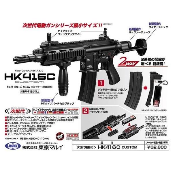 HK416C カスタム 次世代電動ガン 東京マルイ製 - お取り寄せ品 : jan