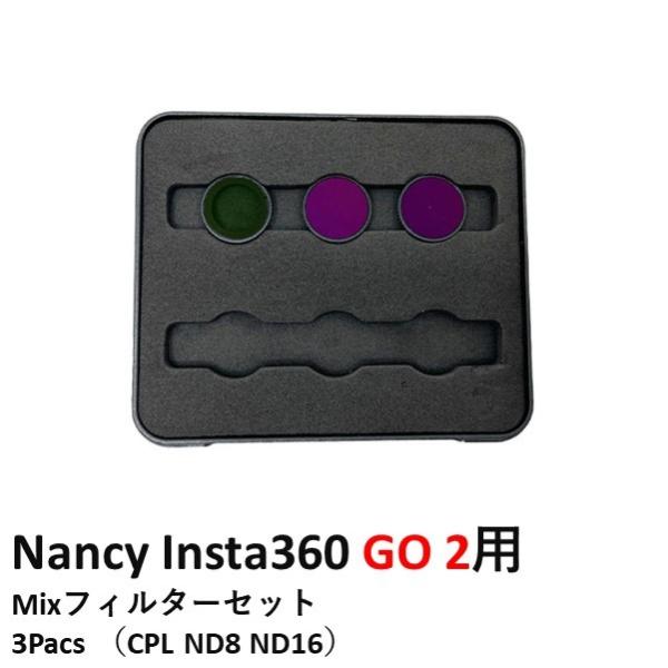 Nancy Insta360 GO 3p@MixtB^[Zbg@3Pacs iCPL ND8 ND16jyInsta360 GO 2z@yInsta360 GO 3z