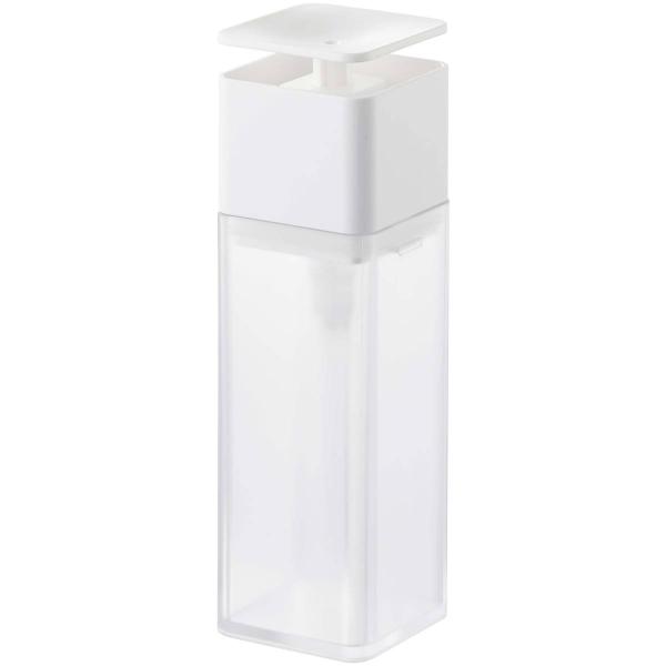 他サイト： プレート 片手で出せる ディスペンサー ホワイト 5215 tw つめかえ プッシュボトルの商品画像