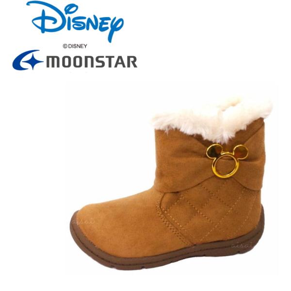ディズニー キッズブーツ ミッキーマウス キャラクター 1243 ブラウン Nirs Dn 1243 Br あい彩 通販 Yahoo ショッピング
