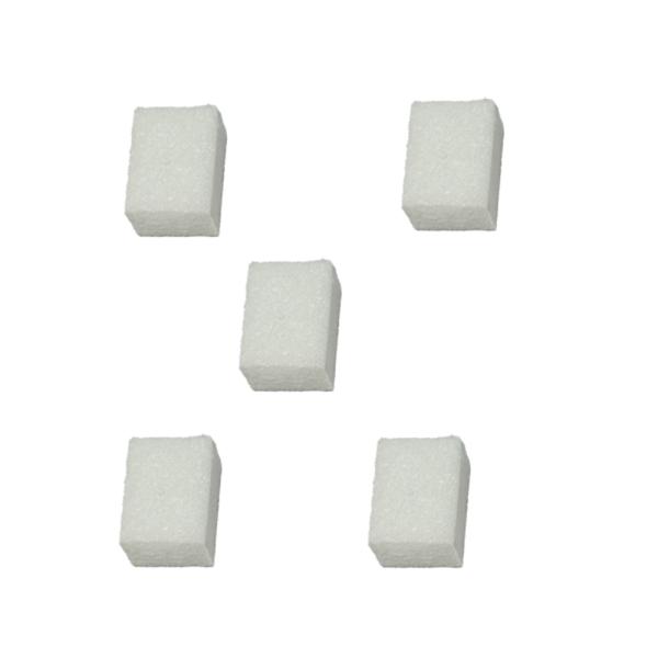 パワースマイルハート KS-800、パワースマイルS KS-710専用部品 サイレンサーフィルター（5個入）です。対応機種：パワースマイルハート KS-800、パワースマイルS KS-710改良版のサイレンサーフィルター（以前のフィルターよ...