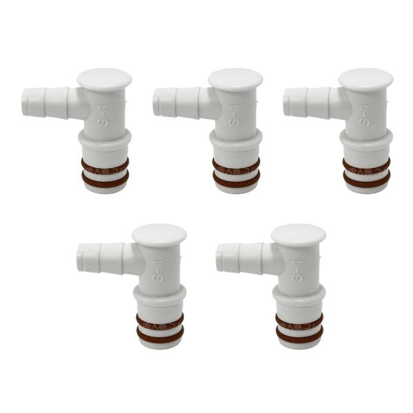 新鋭工業　ミニック-IIIS（3S）、ミニックIII-W（3W）、セパ-III（セパ3）、 ミニック3-SD、ミニック3-SB、ミニック3-WD、ミニック3-WB、セパ3-B、セパ3-D用L型ホース口(5入) E7296MS3です。対応機種...