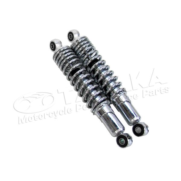 280mm リアサスペンション　メッキ モンキー リアサスペンション280mm メッキ : あいしんショップ - 通販