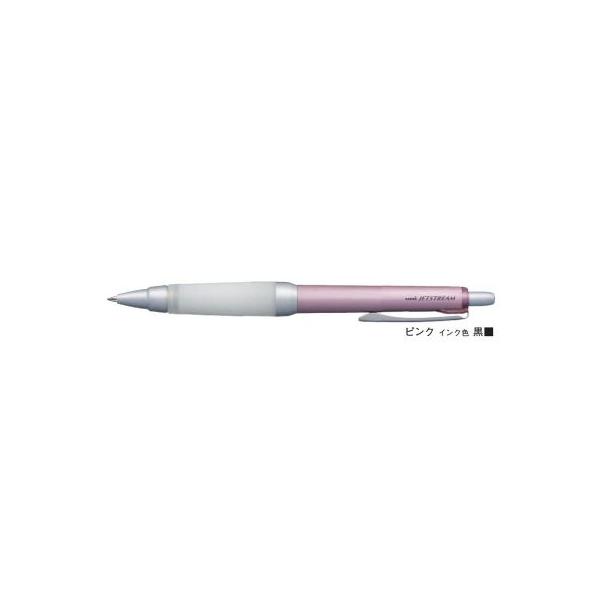 三菱鉛筆 ジェットストリーム アルファゲル搭載 [黒] 0.7mm ピンク SXN