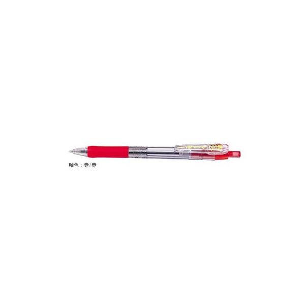ゼブラ 油性ボールペン ZEBRA タプリクリップ1.0 赤 BNB5-R : p0001