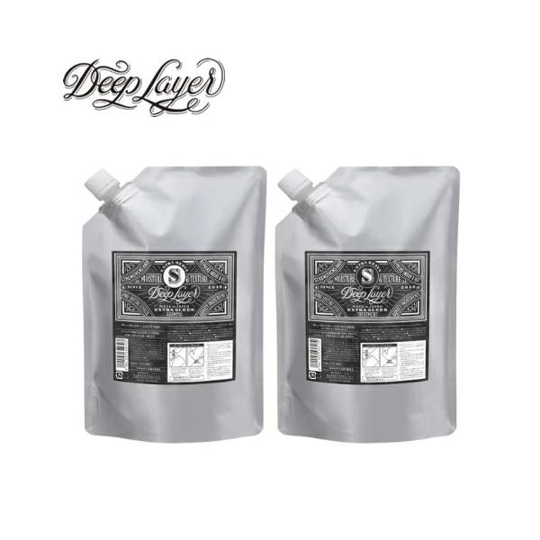 Deep Layer（ディープレイヤー） エクストラスリークシャンプー750ml＆