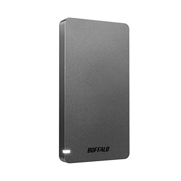 バッファロー SSD 外付け 1.0TB 小型 コンパクト ポータブル PS5 PS4対応(メーカー動作確認済) USB3.2Gen1 ブラ - 2