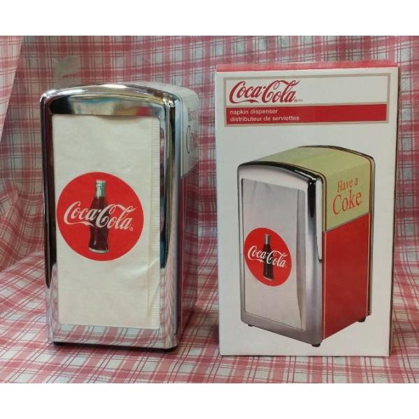希少　コカ・コーラ　ナプキンディスペンサー　ストローケース 希少 コカ・コーラ ナプキンディスペンサー ストローケース その他