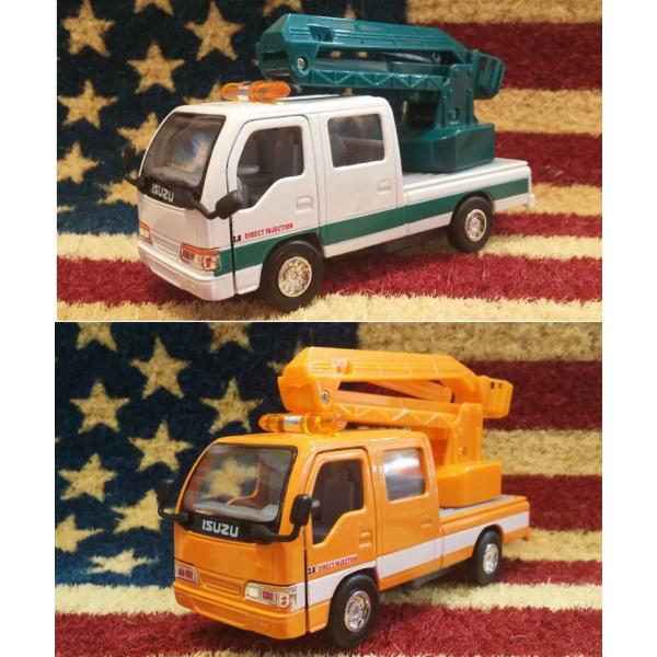 プルバックミニカー isuzu イスズ 高所作業車 : アイワ