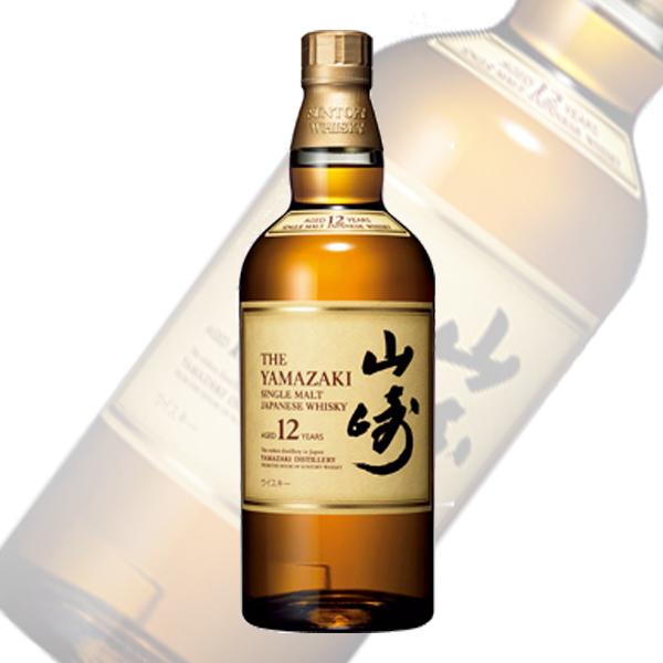 サントリー シングルモルト ウイスキー 山崎 12年100周年記念 700ml-